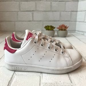 Adidas Stan Smith KIDS sneakers in raspberry 12.5